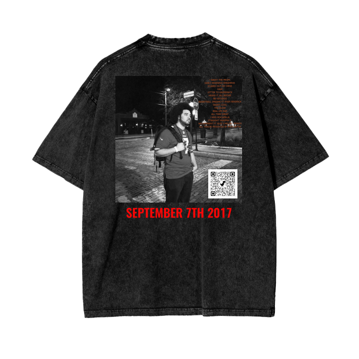 Rich Latta FML Anniversary TEE, QR Code On Rear.